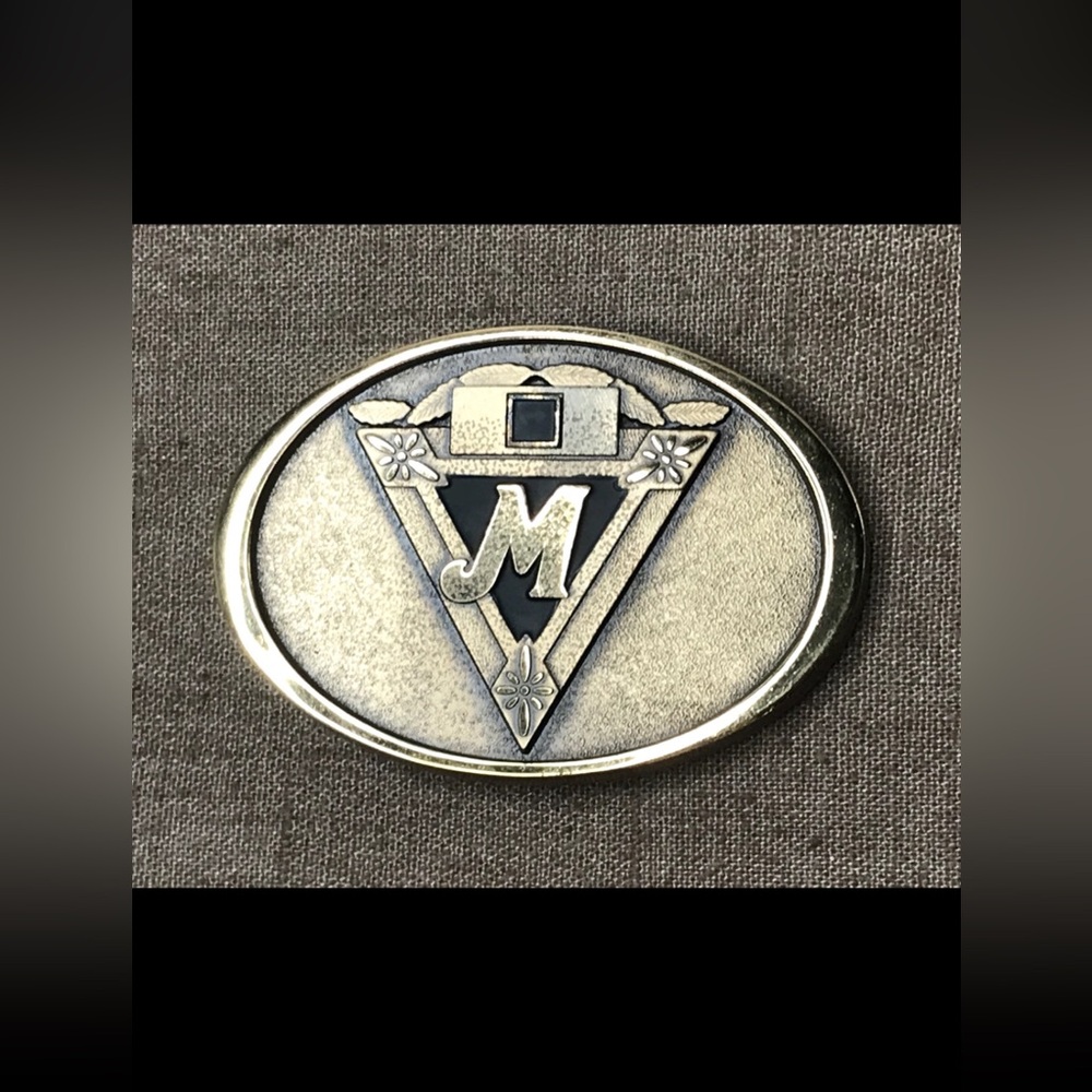 Vintage MoorMan's Livestock Feed Belt Buckle - Jostens Brand